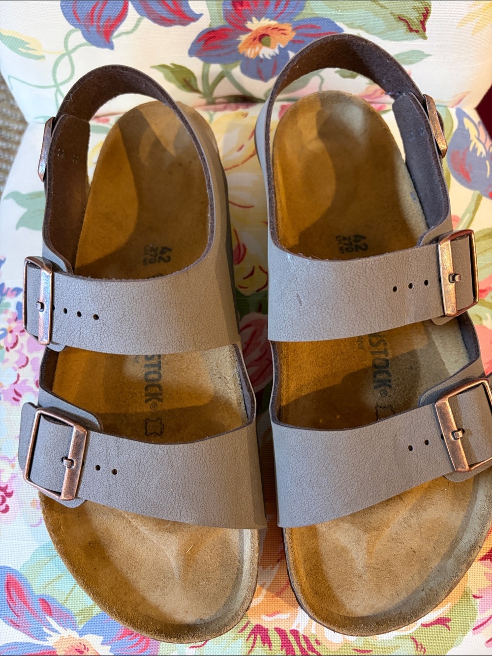 Adult Birkenstocks Double Buckle Sandals